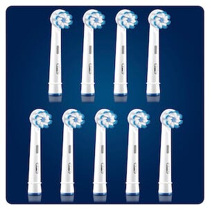 Oral-B Pro Sensitive Clean borsthuvud, vit