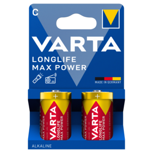 Varta Longlife Max Power C/LR14, 2-pack