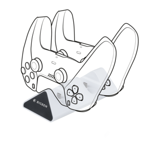 Big Ben dubbel laddstation för trådlösa DualSense-kontroller 