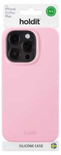Holdit Silicone Case för iPhone 15 Pro Max, mobilskal