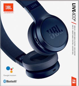 Trådlösa hörlurar JBL Live400BT 