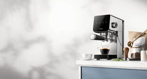 Xiaomi espressomaskin halvautomatisk med mjölkskummare