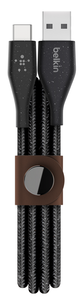Latauskaapeli USB-A - USB-C, Belkin DuraTek Plus