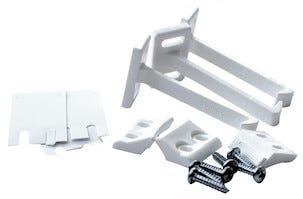 Lapsilukko kaappiin ja laatikkoon valkoinen 6 kpl