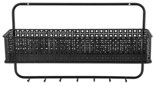 Seinähylly, jossa koukkuja 