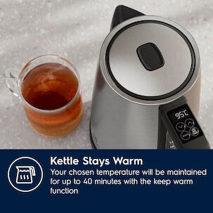 Electrolux Create 5 vattenkokare temperaturinställning 1,7 l