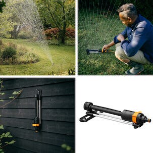 Fiskars Solid oscillerande vattenspridare M