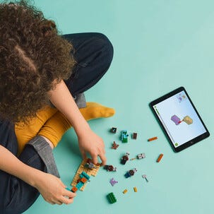 LEGO Minecraft Pahalaisten aavikkopartio 21267, yli 7-vuotiaille