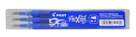 Täyttöpakkaus Pilot Frixion Clicker 3 kpl