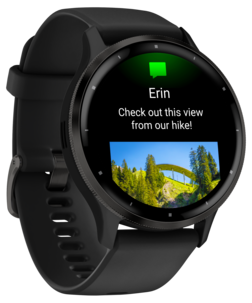 Garmin Venu 3 smartwatch med träningspass och coach