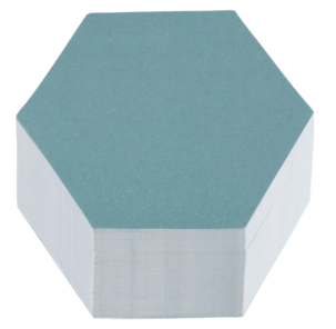 Notiskube heksagon