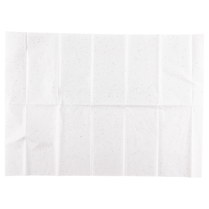 Hohtavan valkoinen silkkipaperi 70x50 cm, 5 kpl