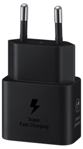 Samsung Power Adapter 25 W med USB-C-kabel, svart