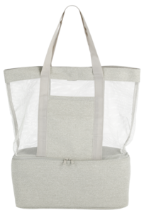 Stor strandväska med kylväska på 8 liter