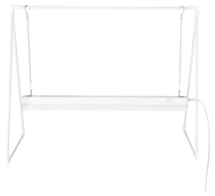 Växtbelysning med ställning LED, justerbar, vit