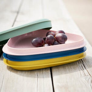 Tallrikar StackPlate Kit nature, 4-pack