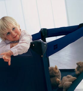 Resesäng BabyDan, svart