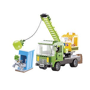 Cobi byggeklosser, kranbil