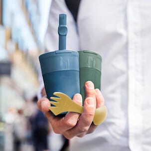 Light My Fire ReStraw BIO nature sugerør, 4-pakning