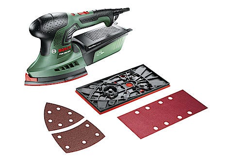 Bosch PSM 200 AES Monitoimihiomakone, jossa tarrakiinnitys, 200 W