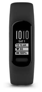 Garmin Vivosmart 5 pulsklocka med stegräknare, svart 