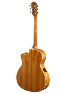Stålsträngad akustisk gitarr med pickup Gecko