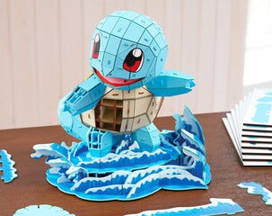 4D Build Pokémon Squirtle 3D-puslespill 180 biter, fra 12 år