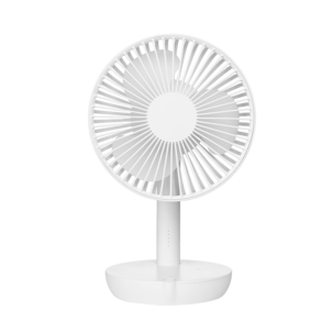 Liten bordsfläkt med USB och 5 hastigheter, 27 cm