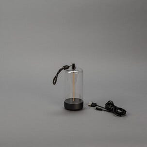 Konstsmide Edison XS bordslampa USB laddningsbar IP44