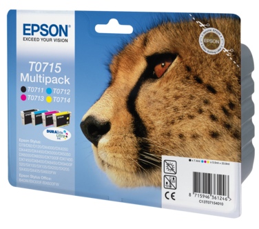 Epson T0711 til T0715 blekkpatron