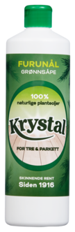 Krystal Furunål grønnsåpe tre og parkett 0,75 l