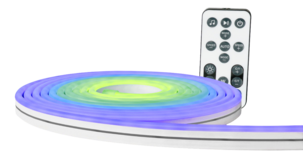 Deltaco Smart LED-valonauha neon RGB ulos, 5 m