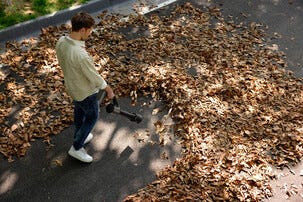 Hoto batteridrevet løvblåser 20 V