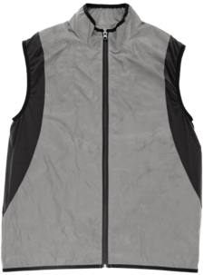 Refleksvest grå, S–XXL, Clas Ohlson