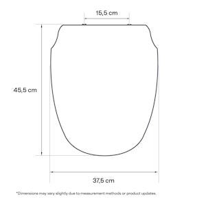 Gustavsberg Nordic 23XX toalettsits standard, vit