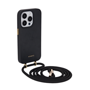 Anmiki Crossbody Phone Case iPhone 15 Pro Suojakuori ja olkahihna