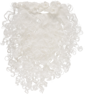 Tomteskägg premium vitt, 60 cm