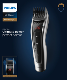 Philips series 9000 HC9420/15, hårtrimmer