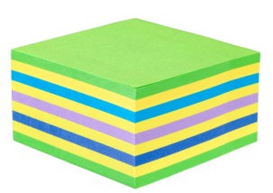 Post-it kube