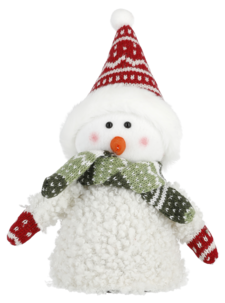 Batteridrevet pyntefigur med LED