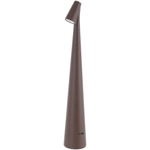 Lisa uppladdningsbar bordslampa USB, brun, dimbar