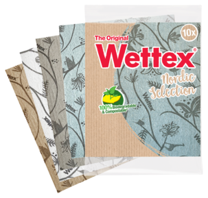Wettex Nordic Selection oppvaskklut, 10-pakning