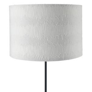 Northlight lampeskjerm linblanding bølgemønster, beige