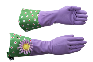 Kumikäsineet Flower Power