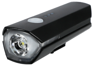 Laddningsbar cykellampa fram, 550 lumen, Asaklitt