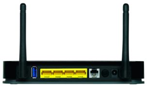 Trådlös N-router med ADSL-modem Netgear DGN2200