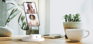 Belkin Boost Charge Pro 2-in-1 trådlös laddare MagSafe