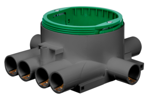 Koblingsboks, enkelgips