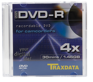 DVD-levy mini, 1,46 Gt