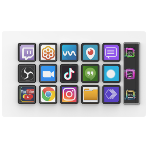 Exibel stream deck kontrollpanel 15 knapper